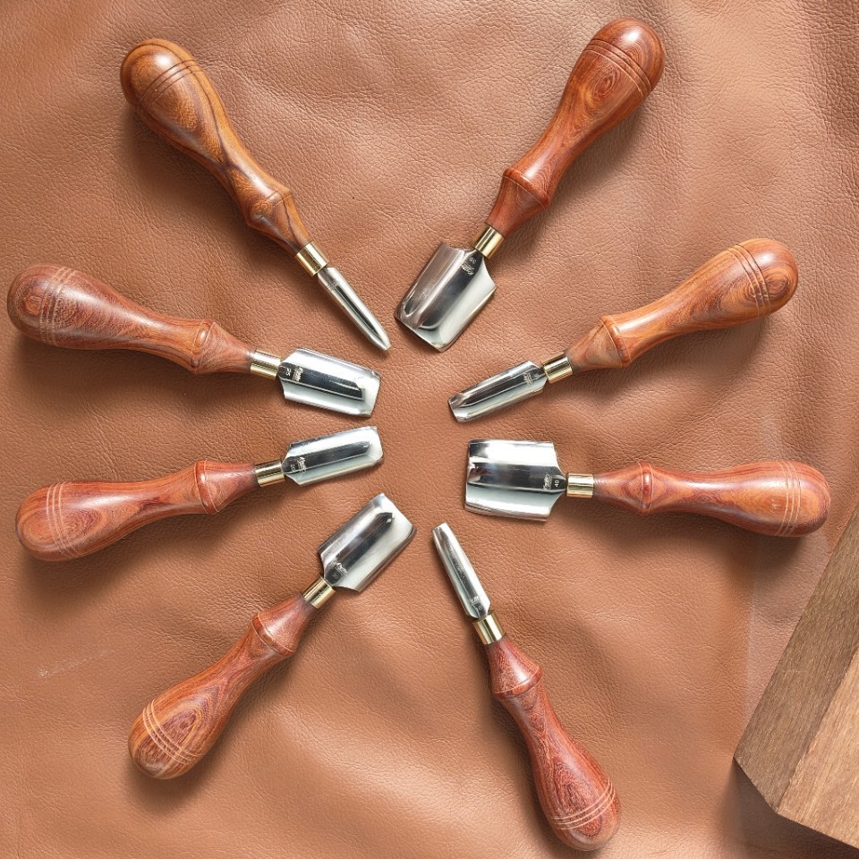 Leatherwork Hand Press - 수제 가죽 작업 도구, 수작업용 라운딩
