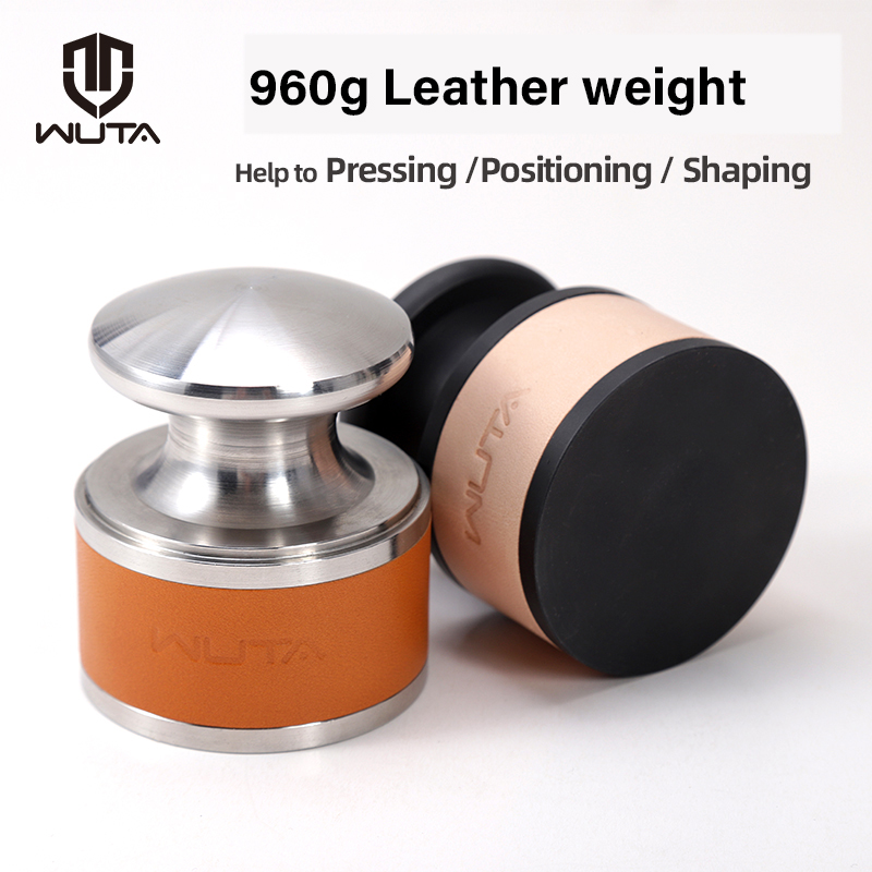 Leatherwork Hand Press - WUTA 스테인리스 스틸 960g 가죽 프레스