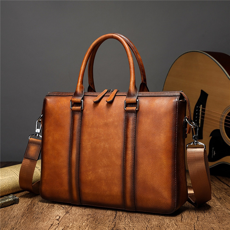 예티즈 비즈니스 최고급 가죽 서류 가방 |   14인치 - Leather Work Bag Laptop 리뷰 및 가격