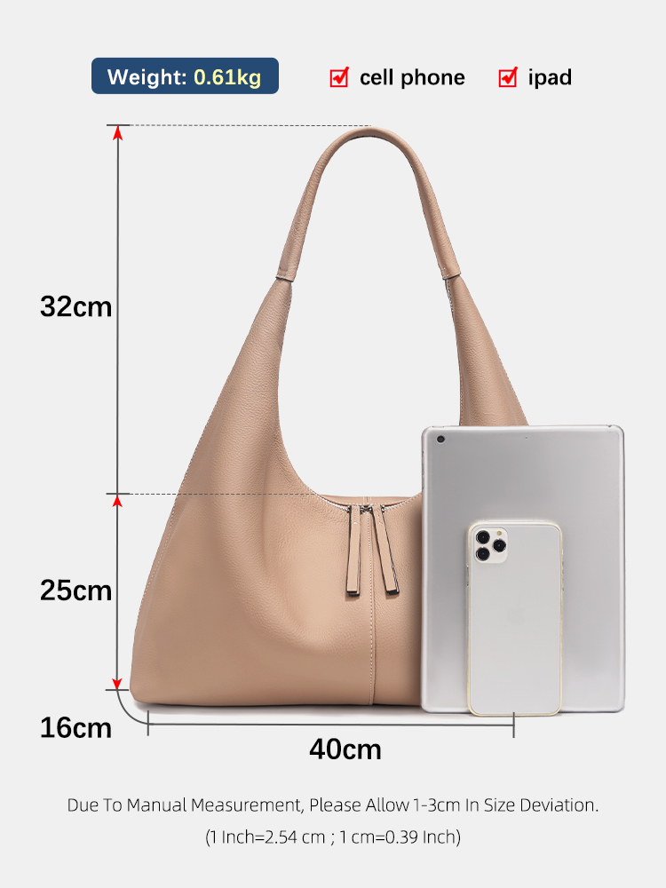 젠시 대용량 토트백 정품 가죽 호보백 여성 핸드백 숄더 - Leather Work Handbag 리뷰 및 가격