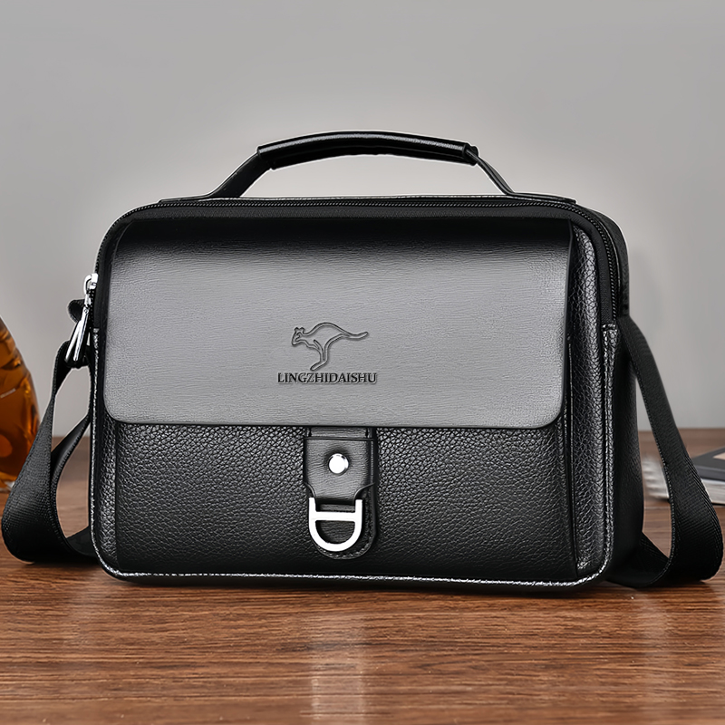 내구성 있는 투톤 비즈니스 가방, 패셔너블한 잠금장치  - Leather Work Bag Laptop 리뷰 및 가격