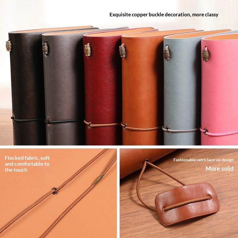 빈티지 PU 가죽 리필 가능 노트북 소프트 커버 루즈리 - Leather Work Diary 리뷰 및 가격