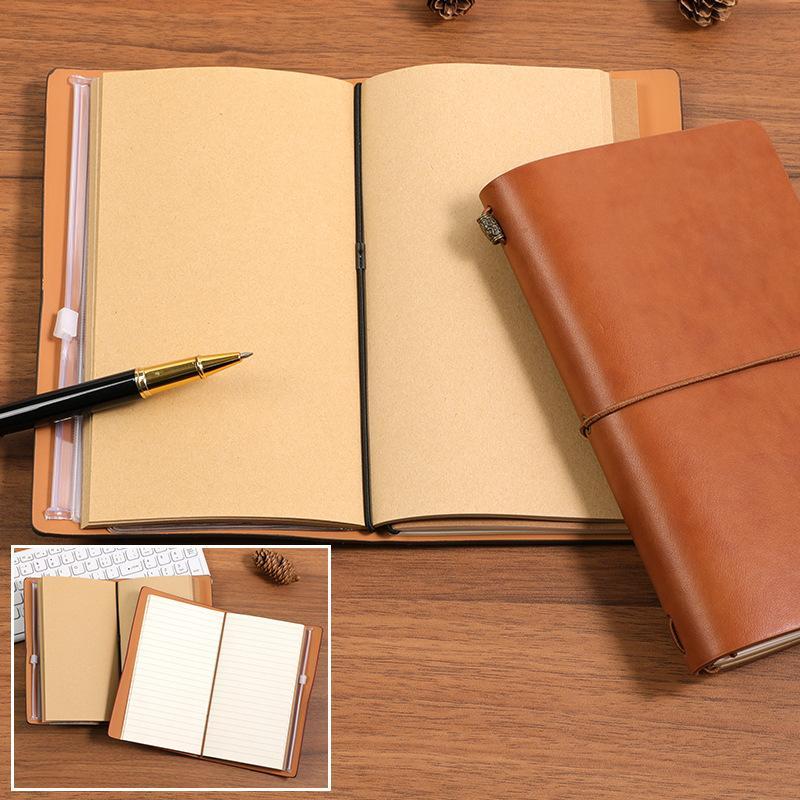 빈티지 PU 가죽 리필 가능 노트북 소프트 커버 루즈리 - Leather Work Diary 리뷰 및 가격