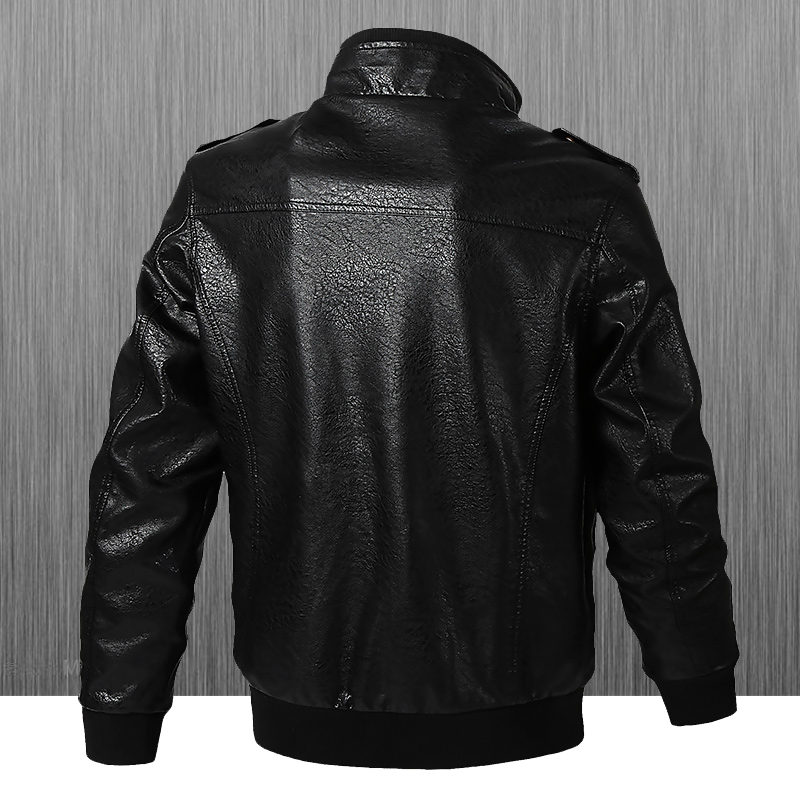 슬림핏 바이커 가죽 자켓 남성 캐주얼 스탠드 칼라 PU - Leather Work Jacket 리뷰 및 가격