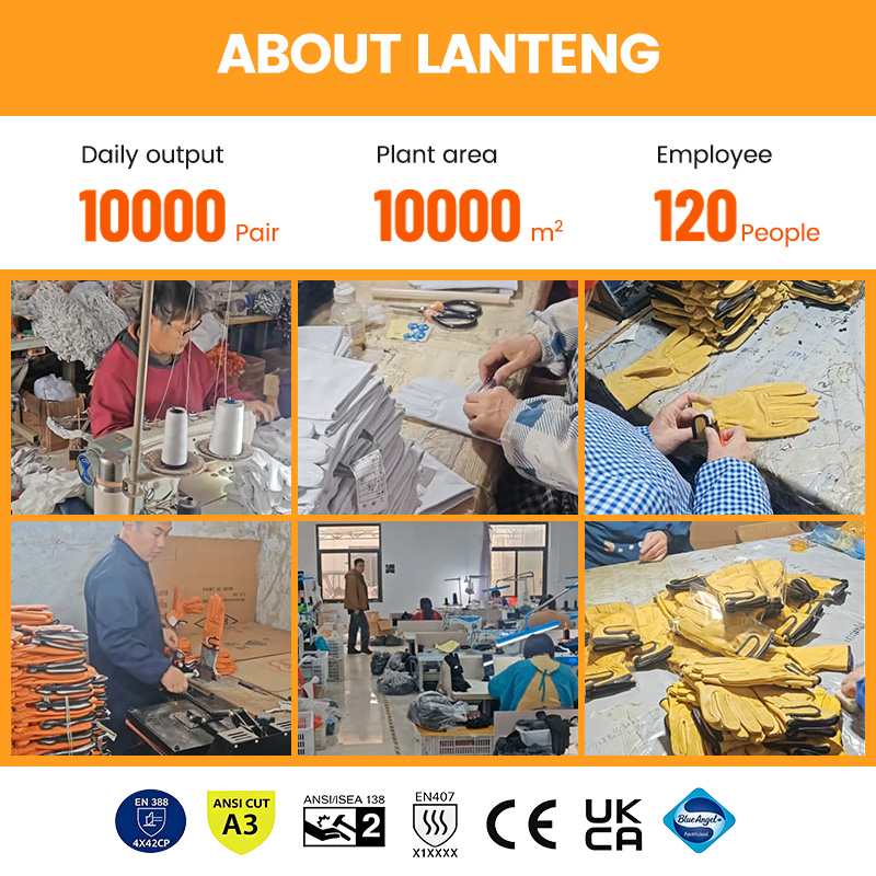 맞춤형 로고 고품질 겨울용 가죽 용접 산업 안전 작업  - Leatherwork Logo 리뷰 및 가격