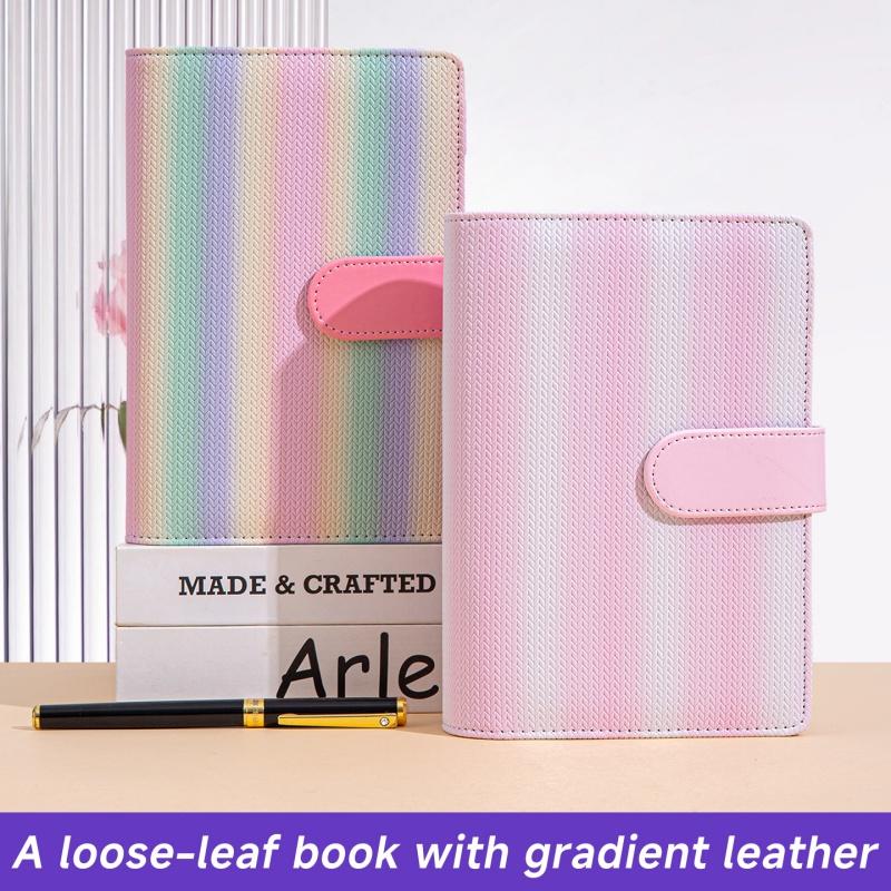A6 PU 가죽 저렴이 바인더 노트 현금 봉투 시스템  - Leather Work Diary 리뷰 및 가격