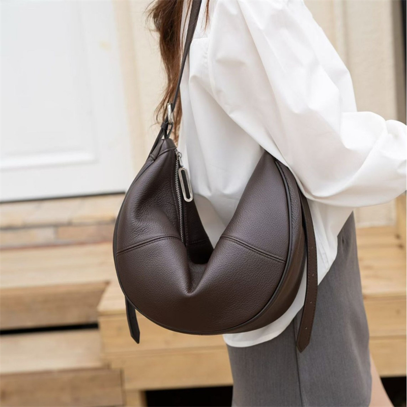 BURMINSA 정품 가죽 호보 백, 여성용 넉넉한 디 - Leather Work Handbag 리뷰 및 가격