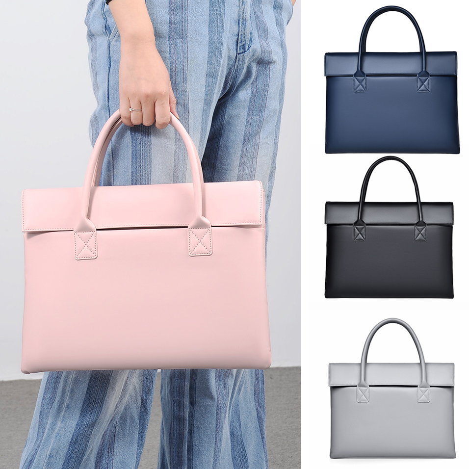 여성용 서류 가방, 이그제큐티브 PU 가죽 핸드백, 사 - Leather Work Bag Laptop 리뷰 및 가격