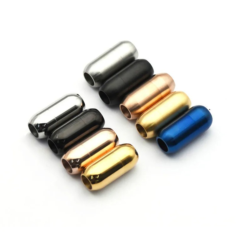 스테인레스 스틸 자석 걸쇠 끝 구멍 5mm 6mm 8m - Leatherwork Beginner 리뷰 및 가격