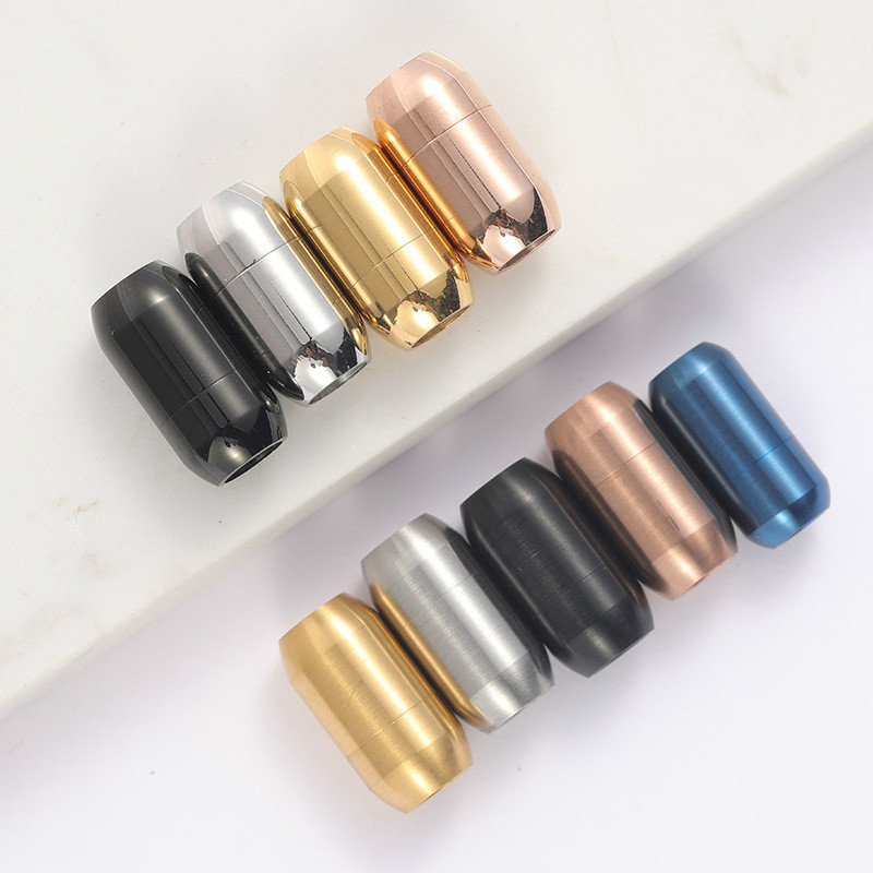 스테인레스 스틸 자석 걸쇠 끝 구멍 5mm 6mm 8m - Leatherwork Beginner 리뷰 및 가격
