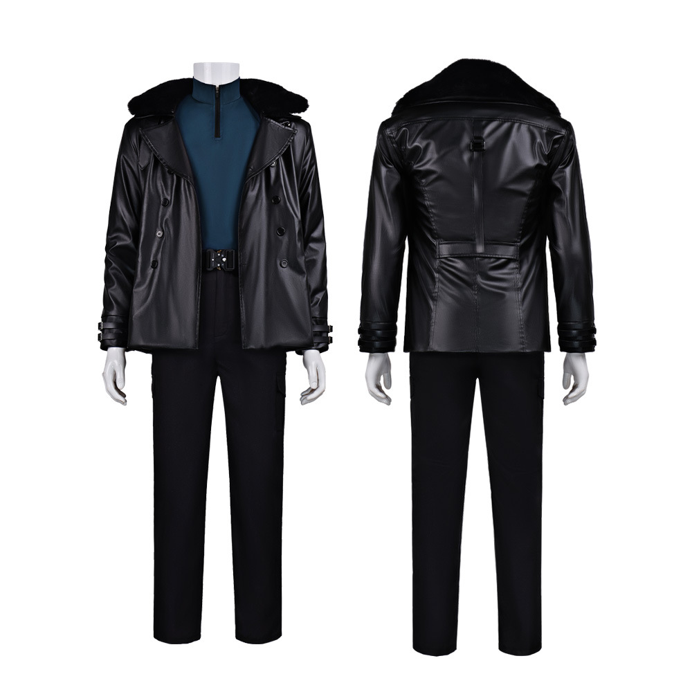 게임 레온 케네디 Re9 이블 코스프레 의상 레지던트맨 - Leather Work Jacket 리뷰 및 가격