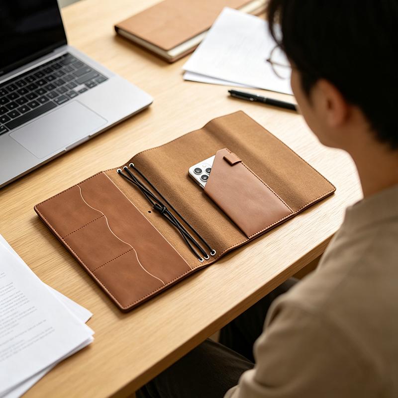 @*리필 가능한 크레이지 호스 가죽 바인더 오거나이저  - Leather Work Diary 리뷰 및 가격