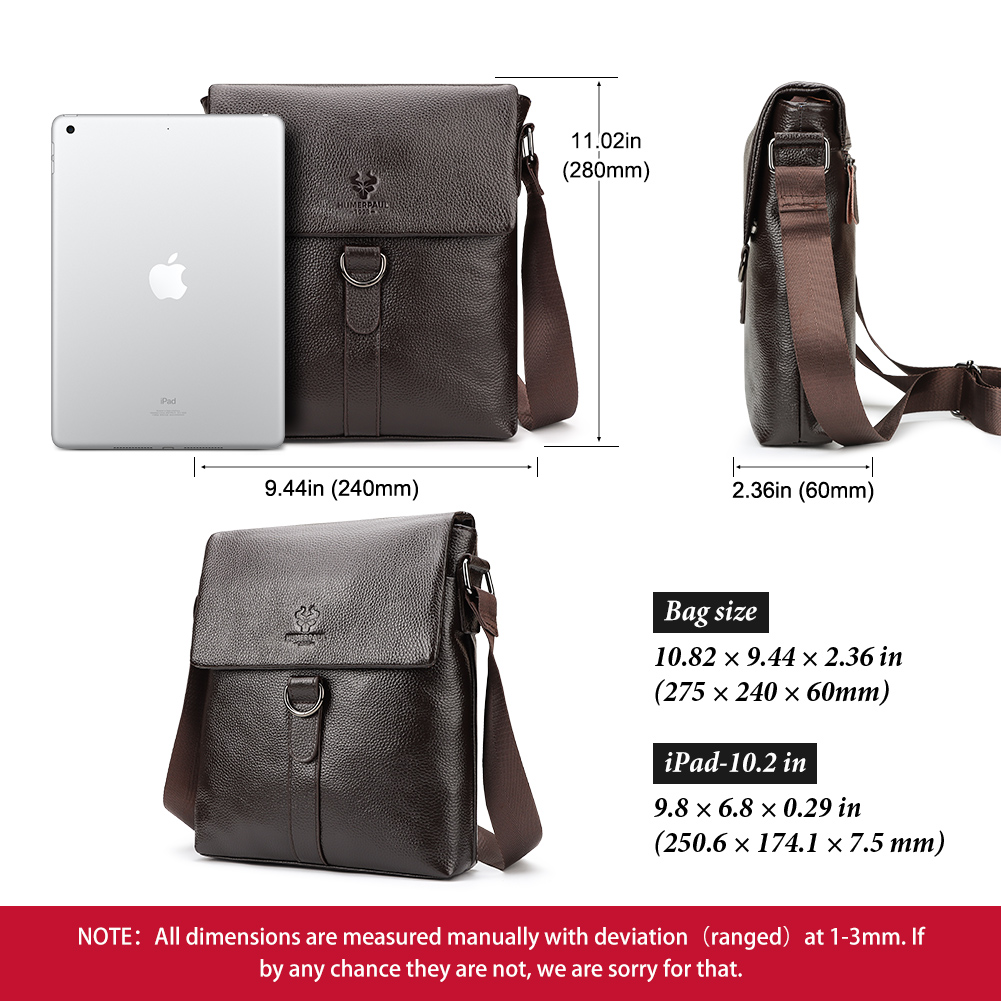 HUMERPAUL-새로운 패션 남성 가방, 정품 가죽  - Leather Work Bag Laptop 리뷰 및 가격